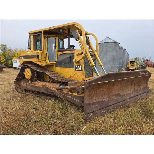 1991 D7H LGP series II Cat Dozer, EROPS , 16 ft angle blade, twin struts, winch, power shift, differ