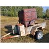 Image 1 : Cattle grain feeding hopper c/w hyd. & trailer
