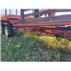 Image 3 : New Holland 1044 pull type Bale Wagon, 120 bale capacity, needs some welding repairs to rolling rack
