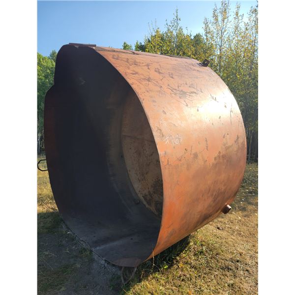 Approx. 5000-gal water storage tank, 10 ft dia.