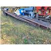Image 10 : Fruehauf tandem axle oil field float trailer, approx. 40 ft, live roll, 11x24.5 tires, poor conditio