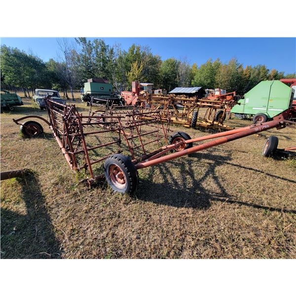 CCIL Flex harrow drawbar, 40 ft manual hang up