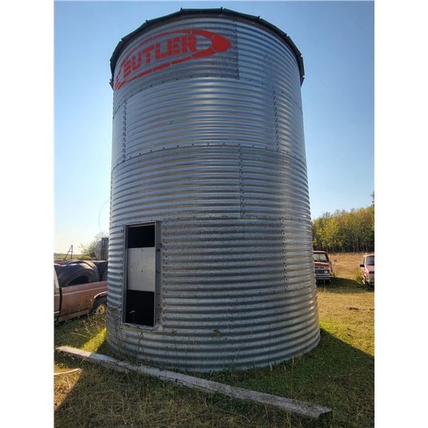 Butler, 5-ring grainary, Approx. 2300 Bu, no floor