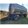 Image 4 : Fruehauf tank trailer, tank measures approx. 18 ft long x 8 ft wide x 7 ft high, 11x22.5 tires