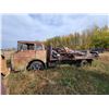 Image 1 : Ford C-600 Truck, Sold for parts c/w steel deck & misc. scrap, SN. C60C9U28181