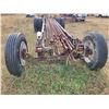 Image 3 : Approx. 1980 Western Star truck frame c/w Hendrikson susp.,11x24.5 rubber, sold for parts only (chai