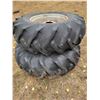 Image 1 : 2- 18.4x28 tires c/w 8-hole rims & power adjust