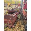 Image 10 : Massey-Harris Super 92 combine c/w scrap metal, sold as is