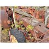 Image 4 : Massey-Harris Super 92 combine c/w scrap metal, sold as is