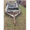 Image 1 : Approx. 20 ft Trailer frame c/w mobile home axles