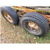 Image 3 : Approx. 20 ft Trailer frame c/w mobile home axles