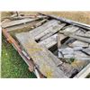 Image 9 : Approx. 20 ft Trailer frame c/w mobile home axles