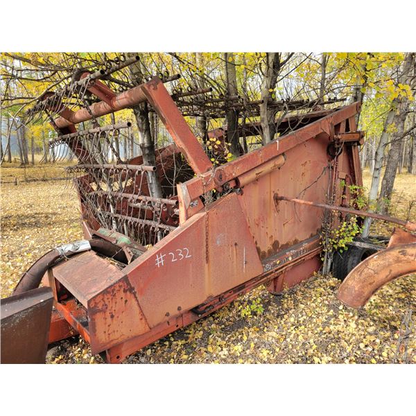 Hawk built 480 round baler, sold as is