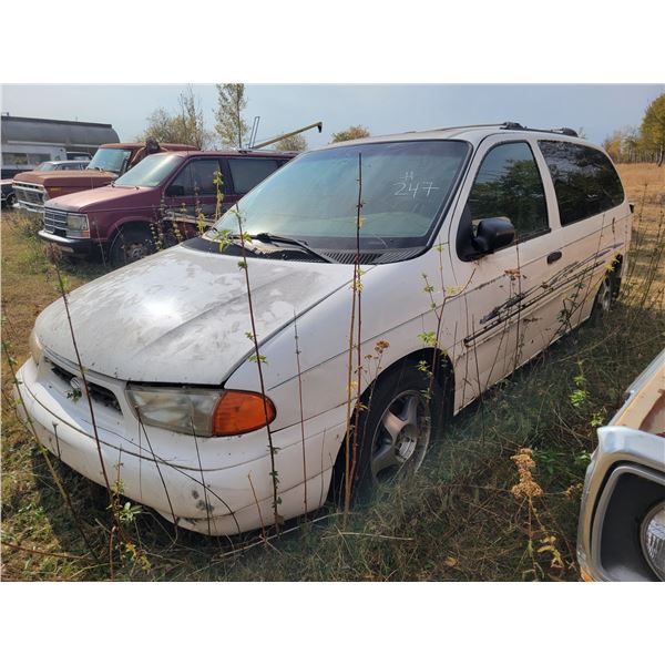 1998 Ford Windstar van, SN. 2FMZA5145WBC67379, sold for parts