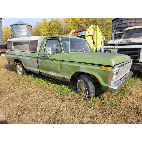 1976 Ford F100, 6 cyl., auto, SN. F10BCB89359