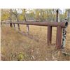 Image 1 : Approx. 40 ft long x 4 1/2 ft wide frame, built out of 9-inch oil field well casing