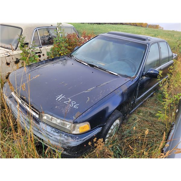 Approx. 1980's Honda car, complete, sold for parts