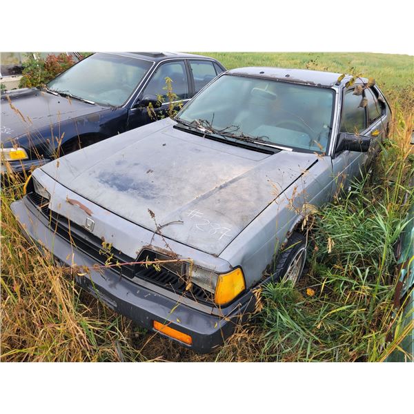 Approx. 1980's Honda car, complete, sold for parts