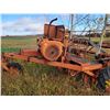 Image 6 : CCIL approx. 18 ft swather, VG4D Wisconsin engine, logging chain not included, sold for parts