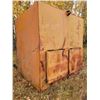 Image 1 : Steel cement hopper, approx. 8 ft x 81/2 ft x 10 ft High