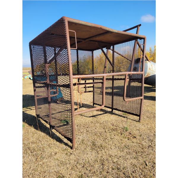 Approx. 8 ft x 8 ft x 8 ft Excavation safety cage