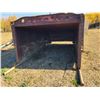 Image 2 : Calf shelter made out of a gravel box on skids, approx. 13 ft x 8 ft