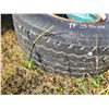 Image 6 : Qty of used wide front steering tires, some on rims