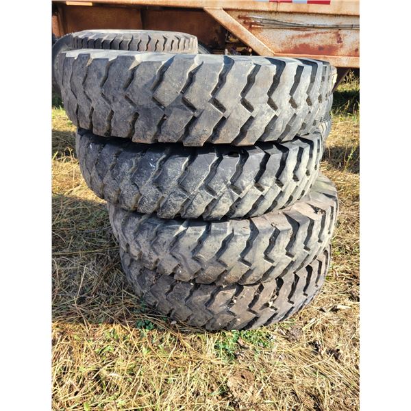 4- 11.00 x 20 rubber