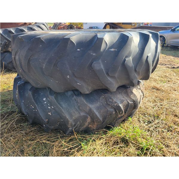Set of step rims to put on 42-inch tires on 38-inch hub