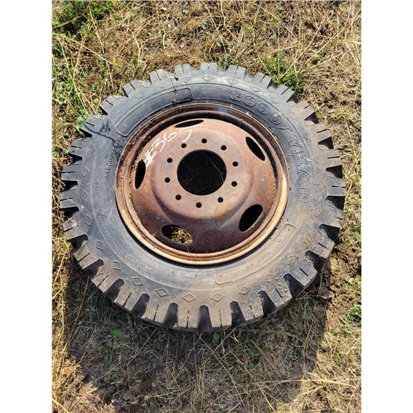 New 8.25 x 20 tire, never been used