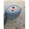 Image 3 : 4- 11R22.5 Tires on hub pilot 10-stud rims