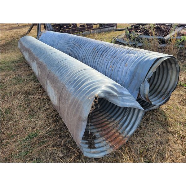 2- Approx. 20 ft culverts (1- 36 inch dia. & 1- 32 inch dia.) & 1- Approx. 12 ft x 24 inch dia. Culv