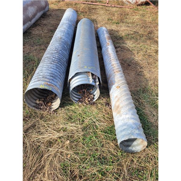 Qty of 12 inch to 20 inch culverts, various lengths to an approx. max of 16 ft