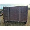 Image 4 : Steel box on pipeline skid sloop, approx. 16 ft x 7 ft x 4 ft High sides