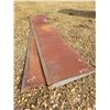 Image 1 : Approx. 16 ft x 3 ft heavy sheet metal panels