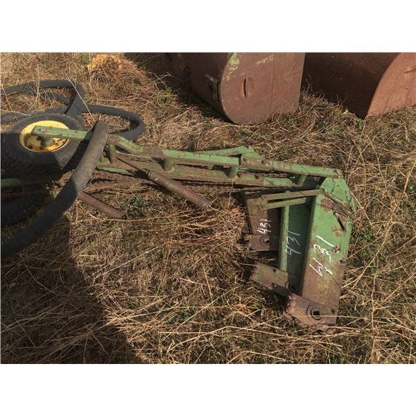 Green rod weeder attachments & wheels