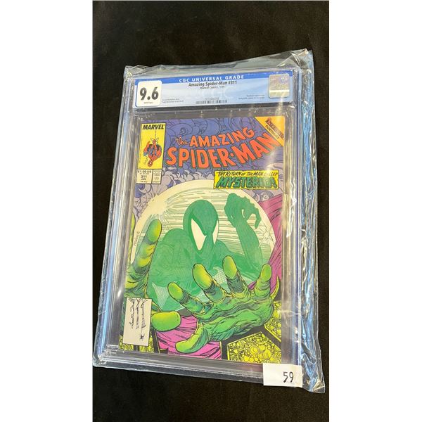 CGC 9.6 MARVEL THE AMAZING SPIDER-MAN #311 COMIC BOOK