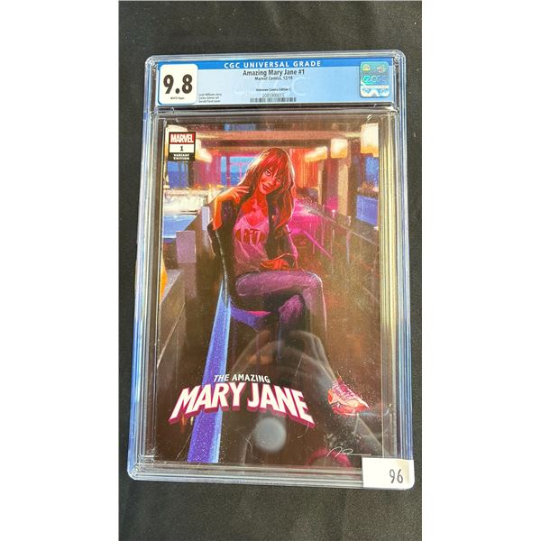 CGC 9.8 MARVEL THE AMAZING MARY JANE #1 COMIC BOOK