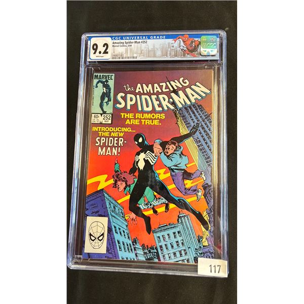 CGC 9.2 MARVEL THE AMAZING SPIDER-MAN #252 COMIC BOOK