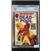 Image 1 : CBCS 9.8 MARVEL DEADPOOL #1 COMIC BOOK