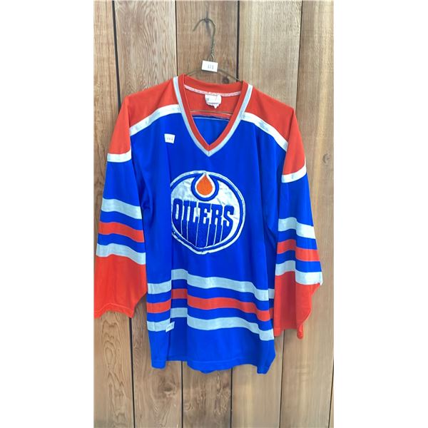 VINTAGE EDMONTON OILER JERSEY