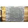Image 2 : CASE OF 20 GREY FLANNEL BLANKETS (120CM X 150CM)