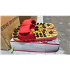 Image 2 : CASE OF MENS SIZE 12 NATURAL STONE MASSAGE SHOES