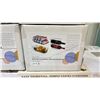 Image 2 : (4) BOXES OF 11 PIECE CLEAR FRIDGE ORGANIZATION BIN SETS *IN BOX*