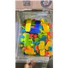 Image 2 : BOX OF BRISTLE BLOCKS & 2 BOXES OF CARDBOARD BRICK BLOCKS