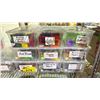 Image 2 : (16) SMALL BINS OF TOYS INCLUDING: WOOD CARS, DINO COUNTERS, WOOD BLOCKS, TINKER TOYS & MORE