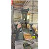 Image 2 : 25" TALL WOODEN CASTLE WITH DRAWBRIDGE & 2 WOOD SIEGE ENGINES