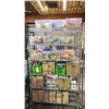 Image 1 : RACK OF ASSORTED CHILDREN'S BOOKS, CRAFTING SUPPLIES, TOYS & MORE