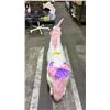 Image 3 : APPROXIMATELY 32"T X 32"L PLUSH UNICORN