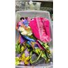 Image 3 : (3) TOTES OF ASSORTED CHILDREN'S COSTUME PIECES & PROPS